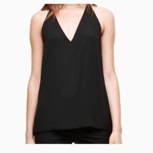 Aritzia Babaton Black XXS Morris Camisole Blouse